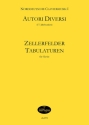 Zellerfelder Tabulaturen fr Clavier