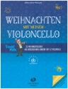 Weihnachten mit meinem Violoncello (+Online Audio) f�r 1-2 Violoncelli (Klavier ad lib) Partitur