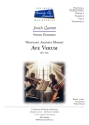 Ave Verum KV 618 fr Streichquartett Partitur und Stimmen
