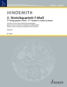 2. Streichquartett f-Moll fr Streichquartett Partitur und Stimmen