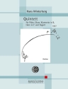 Quintett (1957) fr Flte, Oboe, Klarinette in B, Fagott und Cembalo Partitur und Stimmen