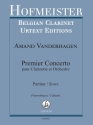 Premier Concerto fr Klarinette und Orchester Partitur