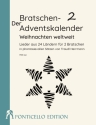 Der Bratschen-Adventskalender Band 2 fr 2 Bratschen (mit Text) Spielpartitur