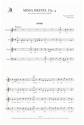 Missa Brevis op.4 pour choeur mixte a cappella partition (la)