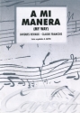 A Mi Manera Vocal and Piano Buch