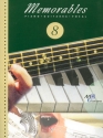 Memorables 8 Klavier, Gesang und Gitarre Buch