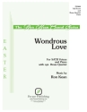 Wondrous Love SATB, Piano and Brass Quartet Stimmensatz