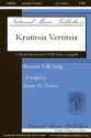 Krutitsia Vertitsia TTBB a Cappella Chorpartitur