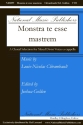 Monstra te Esse Matrem TTB Chorpartitur