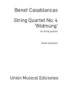 String Quartet No.4 Widmung Streichquartett Partitur + Stimmen
