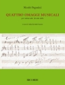 Quattro omaggi musicali per violino solo Violin Solo Buch