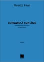 Ronsard à son âme Gemischter Chor Buch