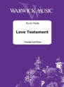 Love Testament Trompete und Klavier Buch
