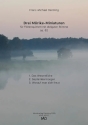Drei Mörike-Miniaturen op.62 (2019) für Flötenquintett mit obligater Stimme (Sopran) Partitur und Stimmen