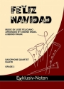 Feliz Navidad for saxophone quartet (S/AATBar) score and parts