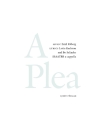 A Plea for mixed choir (SSAATBB) a cappella choral score (en)