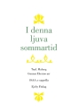 I denna ljuva sommartid for female choir (SSAA) a cappella choral score (schwed)