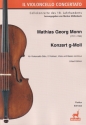 Konzert g-Moll   f�r Violoncello Solo, 2 Violinen, Viola und Basso continuo Partitur