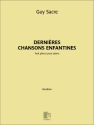 Dernires Chansons Enfantines Klavier Buch