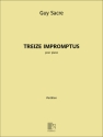 Treize Impromptus Klavier Buch