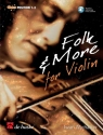Folk & more for violin Violine Buch + Online-Audio