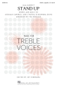 Stand Up SSAA a Cappella Chorpartitur