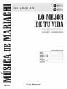 Lo Mejor De Tu Vida Singstimme und Ensemble Partitur