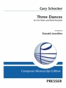 Three Dances 2 Fl�ten und Blasorchester Partitur und Stimmen