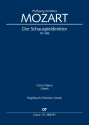 Der Schauspieldirektor Soli SSTB, 2 Fl, 2 Ob, 2 Clt,2 Fg, 2 Cor, 2 Ctr, Timp, 2 Vl, Va, Vc, Cb Regiebuch