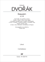 Requiem Soli SATB, Coro SATB, Pic, 2 Fl, 2 Ob, Eh, 2 Clt, BClt, 2 Fg, Cfg, 4 Cor, 2 Tr, 2 Tr di lontano, 3 T Einzelstimme, Kontrabass