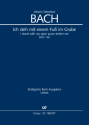 Ich steh mit einem Fu im Grabe fr Soli SATB, gem Chor, Oboen, 2 Violinen, Viola, Bc Studienpartitur (dt/en)