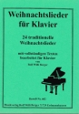 Weihnachtslieder f�r Klavier (mit Texten)