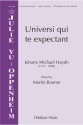 Universi Qui Te Expectant SATB Chorpartitur