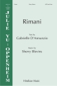 Rimani SATB Chorpartitur