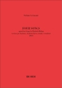 Four Songs Ensemble Partitur + Stimmen