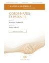Corde Natus Ex Parentis SATB a Cappella Chorpartitur