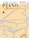 Adultos Piano Adventures Libro 2 Klavier Buch + Medien Online