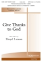 Give Thanks to God SATB and Handbells Chorpartitur