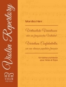 Vertrauliche Variationen �ber ein franz�sisches Volkslied f�r Violine und Klavier