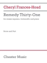 Remedy Thirty-One Mezzo-Soprano, Cello and Piano Buch + Einzelstimme(n)