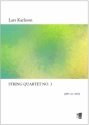 String quartet No. 1 Streichquartett Partitur und Stimmen