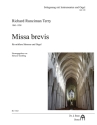Missa brevis f�r mittlere Stimme und Orgel Partitur (la)