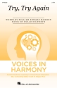 Try, Try Again 2-Part Choir Chorpartitur