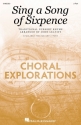 Sing a Song of Sixpence 2-Part Choir Chorpartitur