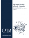 Rivista di Analisi e Teoria Musicale 2025 1  Buch