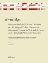 Konzert e-Moll op.85 (original Violoncellokonzert) f�r Viola und Klavier 3 Spielpartituren