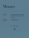 Ein musikalischer Spa� KV522 f�r 2 H�rner und Streicher Streichersatz (3-3-2-2)
