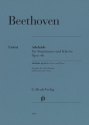 Adelaide op.46 f�r tiefe Singstimme und Klavier (dt)