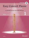 Easy Concert Pieces Band 1 (+Online-Audio) f�r Sopranblockfl�te und Klavier