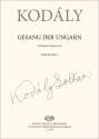 Gesang der Ungarn Lower Voices Chorpartitur